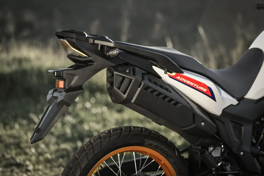 Detalhe traseiro da Adventure - Foto: Divulgação/Honda