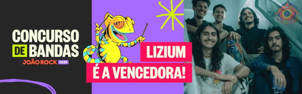 Lizium é anunciada como vencedora do Concurso de Bandas do João Rock 2026.