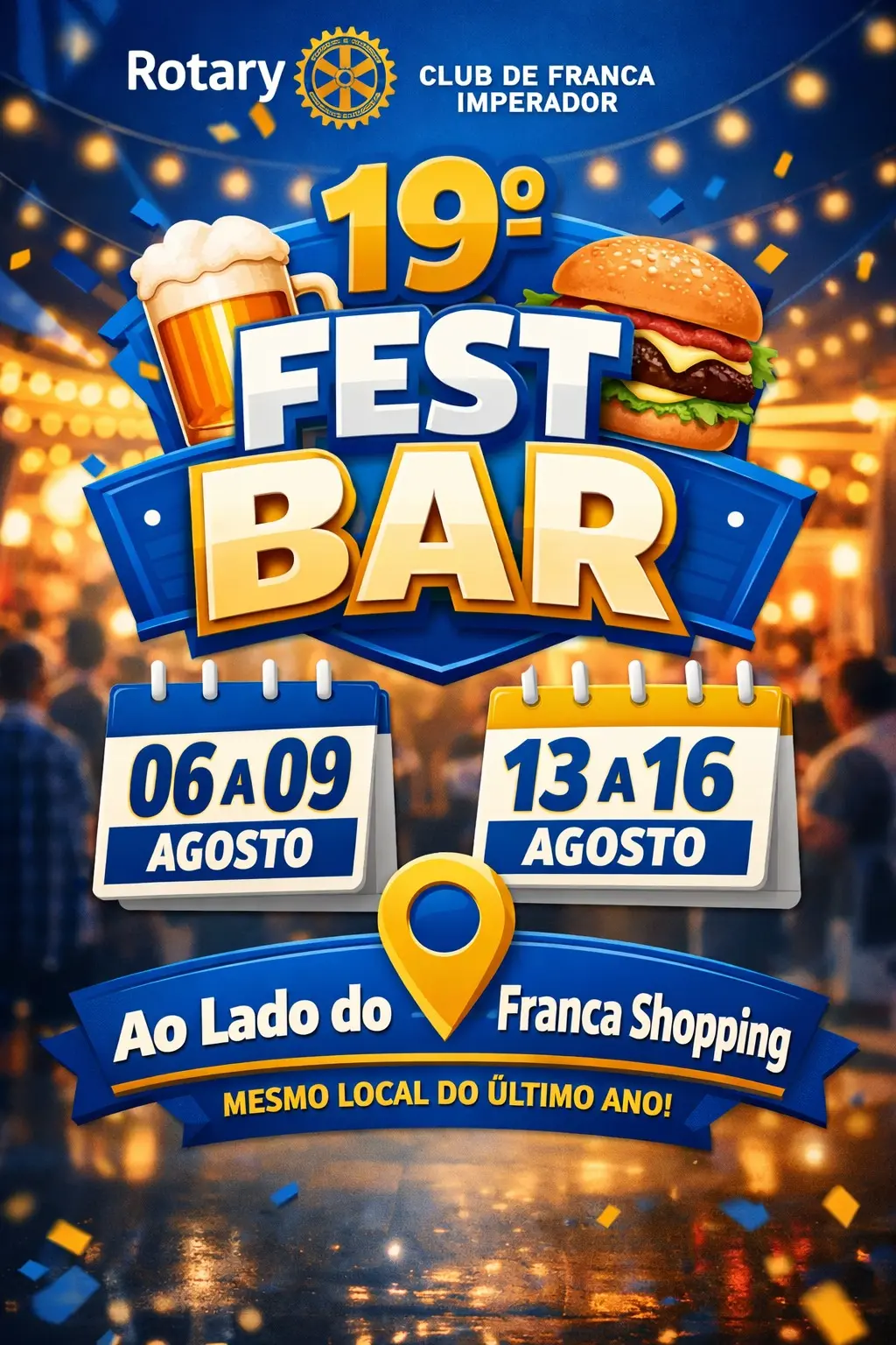 Fest Bar 2026 retorna para o segundo fim de semana em Franca