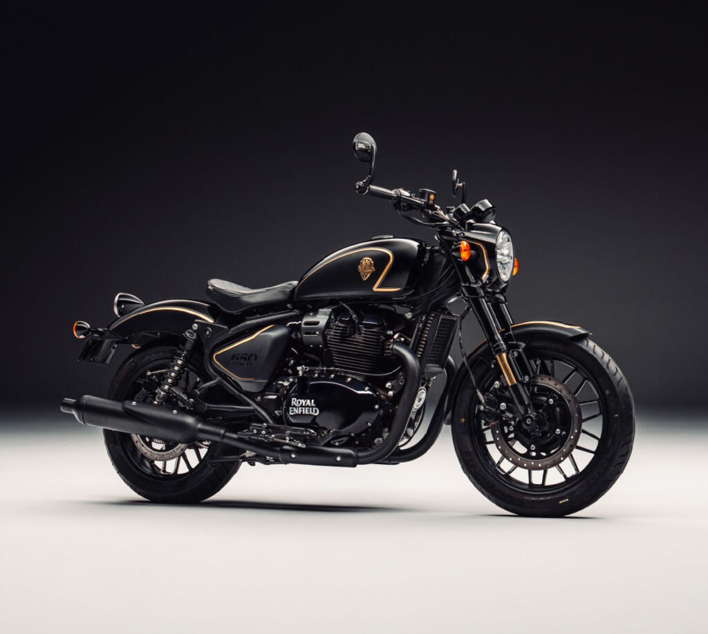 Royal Enfield Shotgun 650 Rough Crafts chega ao Brasil com folha de ouro e apenas 100 unidades