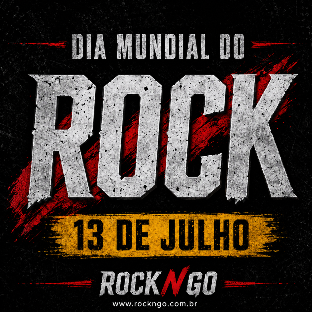 Dia Mundial do Rock: 13 de julho. Dia de celebrar nossa paixão! 🤘🤘