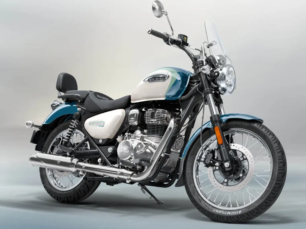 Royal Enfield Meteor 350 Aurora Retro Green;