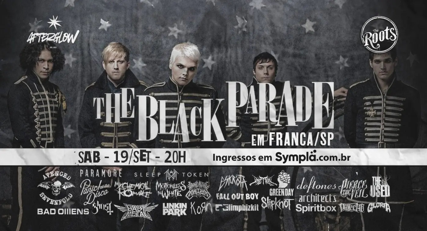 The Black Parade leva tributo ao My Chemical Romance ao The Roots Franca