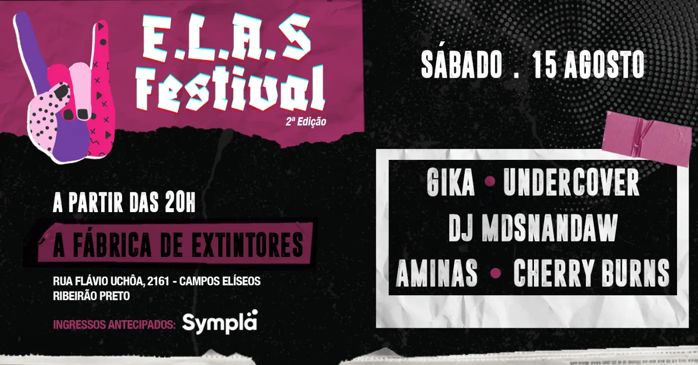 E.L.A.S Festival reúne rock feminino e tributo a Alanis Morissette em Ribeirão Preto