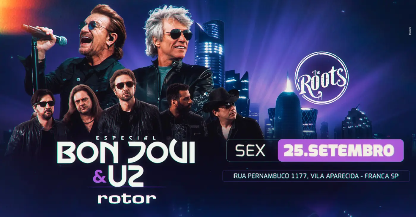 U2 + Bon Jovi by Rotor em Franca