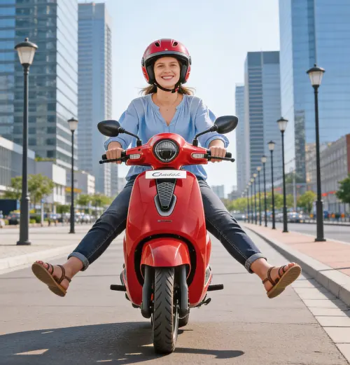 Bajaj registra desenho semelhante à Chetak C2501 no INPI