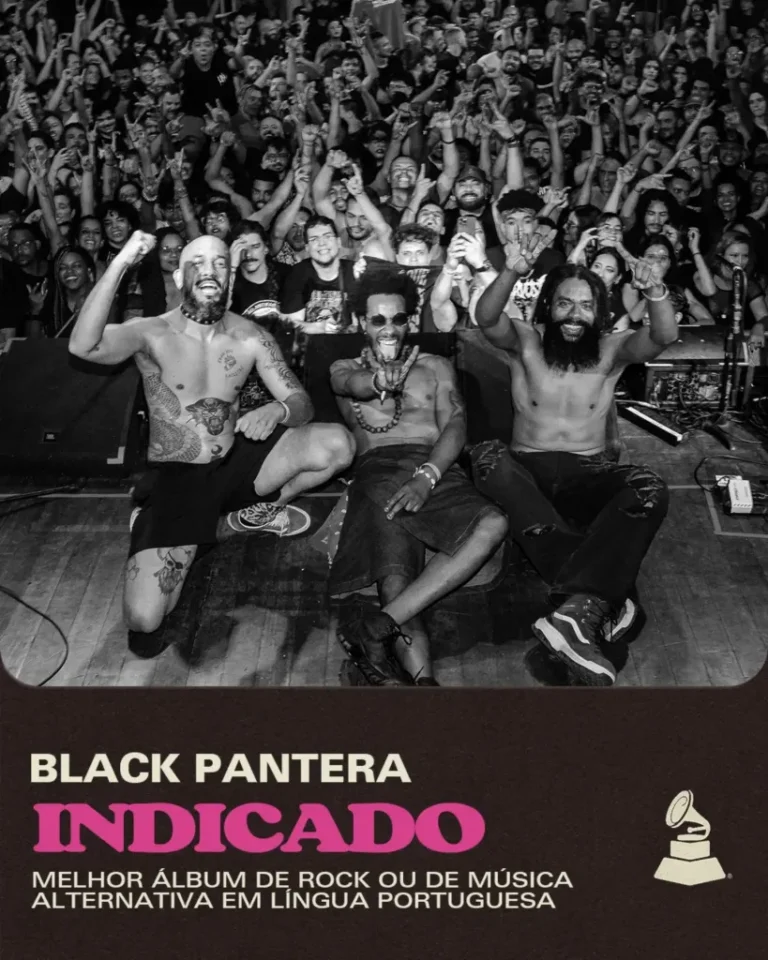 Black Pantera, de Uberaba, é indicado ao Grammy Latino 2026
