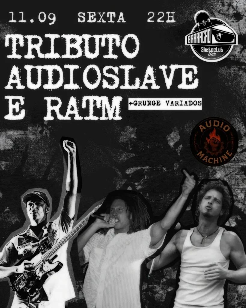 Audiomachine faz tributo a Audioslave e RATM em Franca